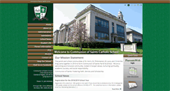 Desktop Screenshot of communionofsaintsschool.org